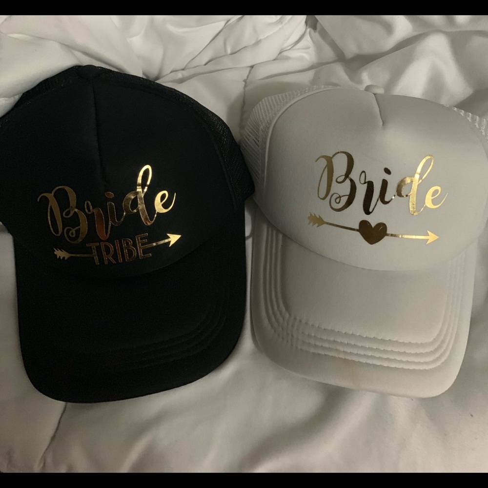Bride and Bride Tribe caps